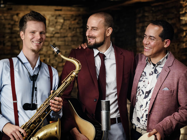 akustik pop trio Saxophon paul stolze Gitarre Heiko Duffner Mario Maradei percussion popcakes band
