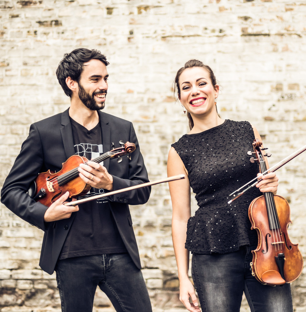 The Twiolins Violinenduo Streicher für Event Foto: Christoph Asmus